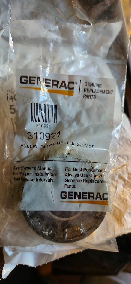 Generac Pulley Holder Belt