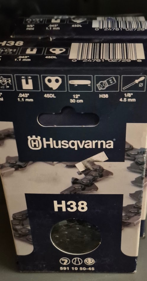 Husqvarna H38 Chainsaw Chain