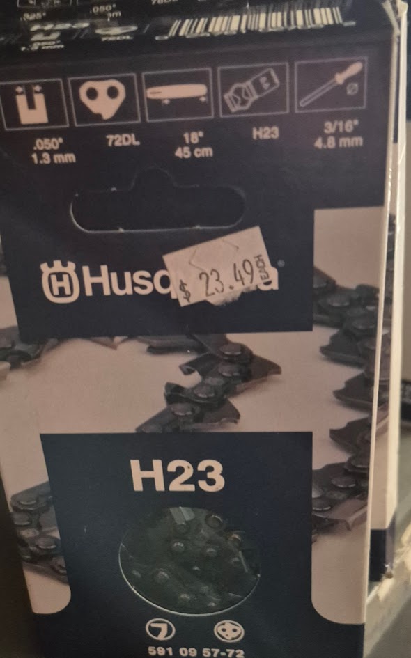 Husqvarna H23 Chainsaw Chain