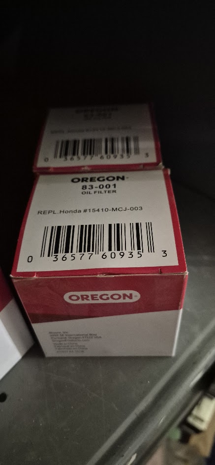 Oregon 83-001 Oil Filter