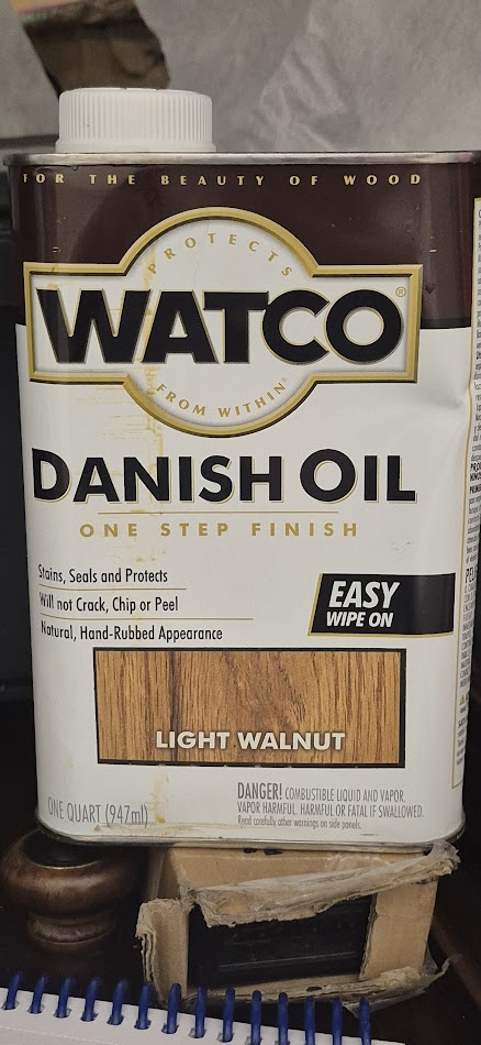 WATCO Danish Oil - Light Walnut