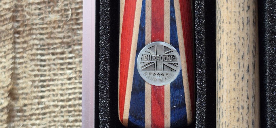 Cuesoul English Flag Snooker Cue