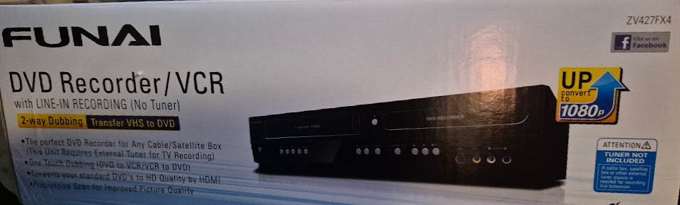 Funai DVD Recorder/VCR
