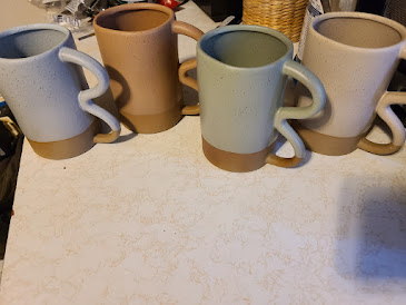Set of Modern Ceramic Mugs