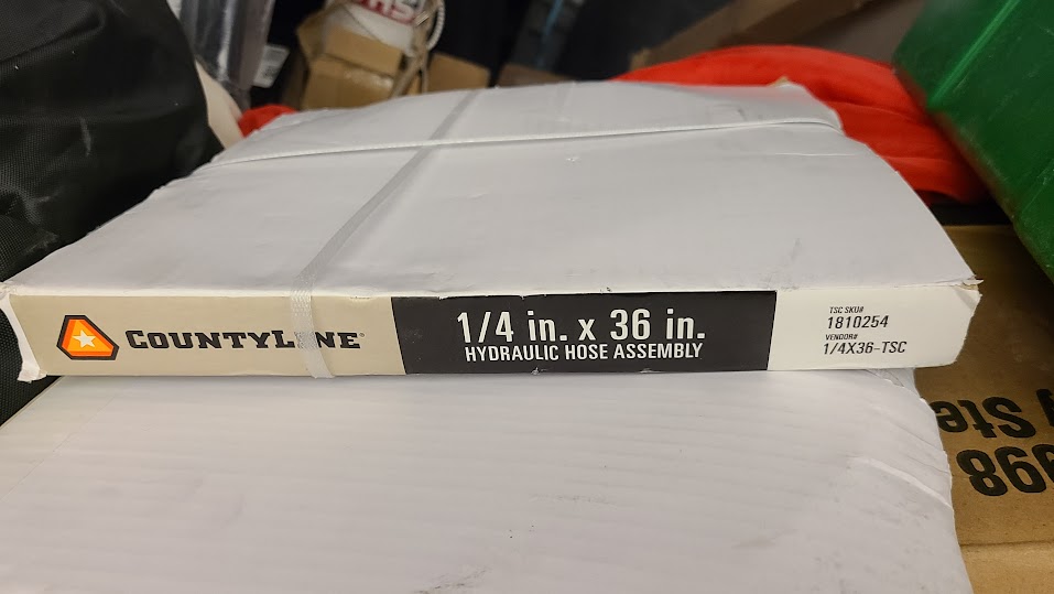 CountyLine 1/4 in. x 36 in. Hydraulic Hose Assembly