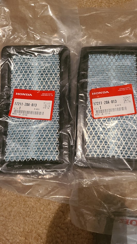 Honda Engine Air Filter 17211-Z0A-013