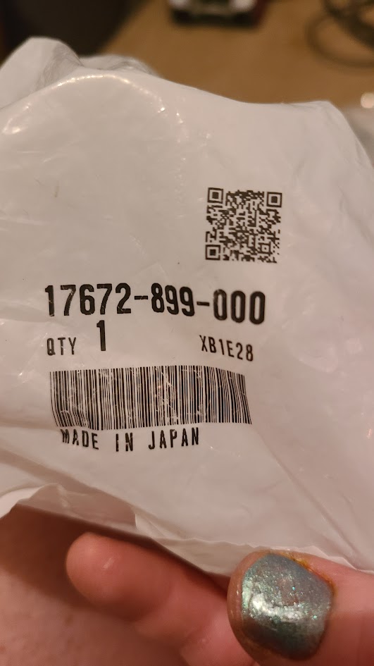 17672-899-000 Replacement Part