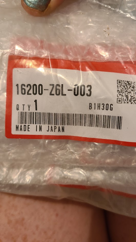 16200-Z6L-003 Replacement Part