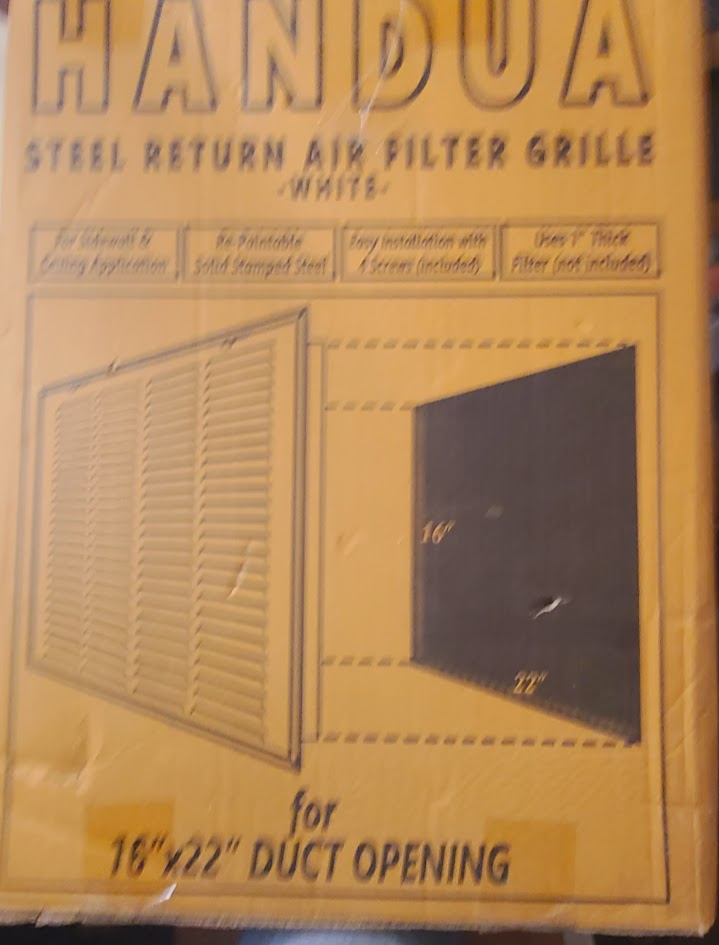 Handua Steel Return Air Filter Grille