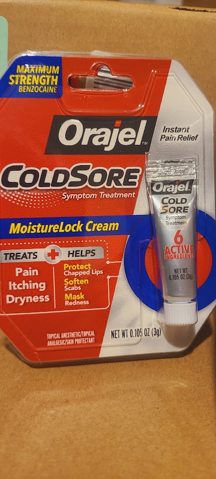 Orajel Cold Sore MoistureLock Cream