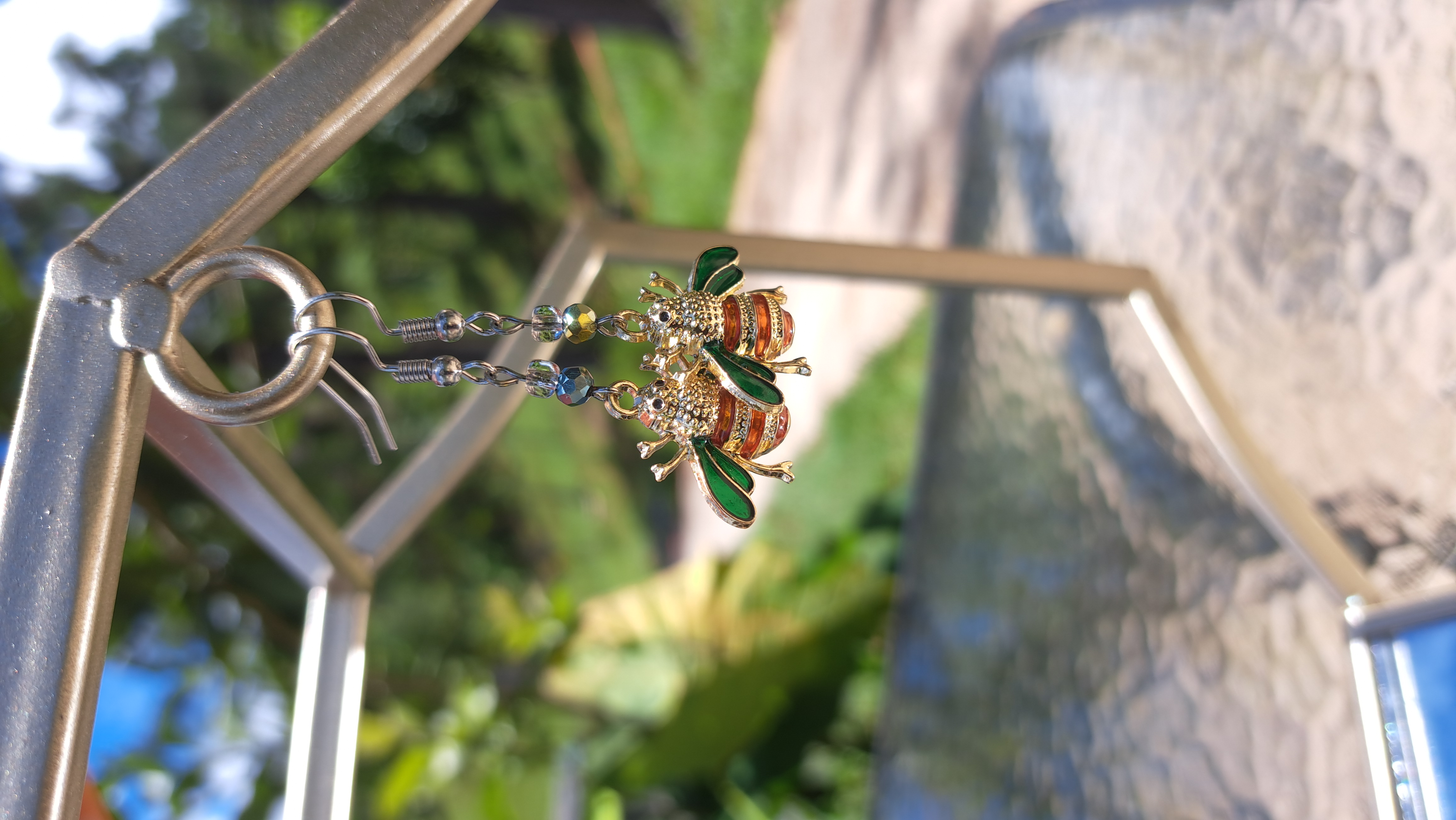 Bee-Inspired Earrings