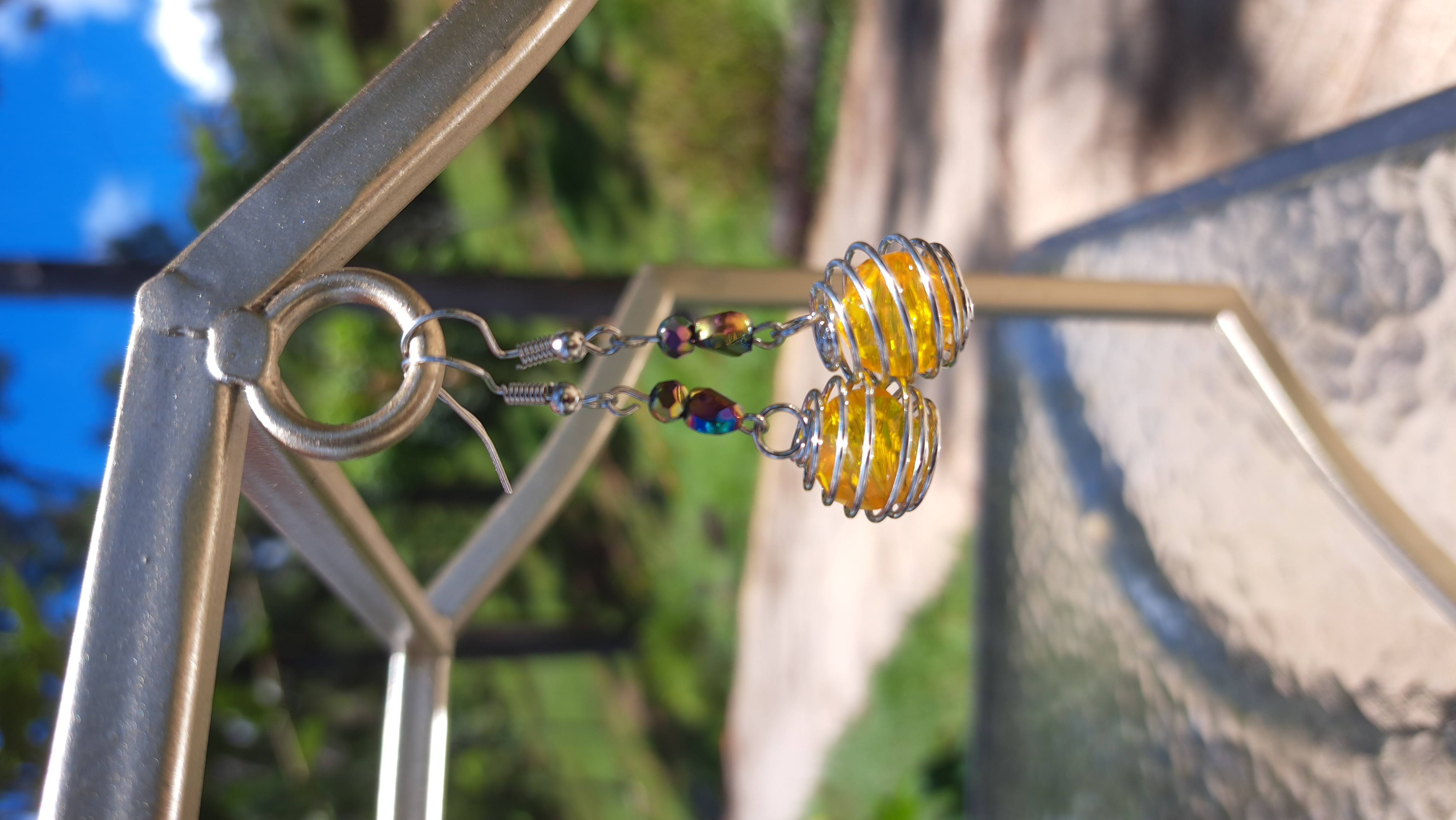Handcrafted Beaded Earrings