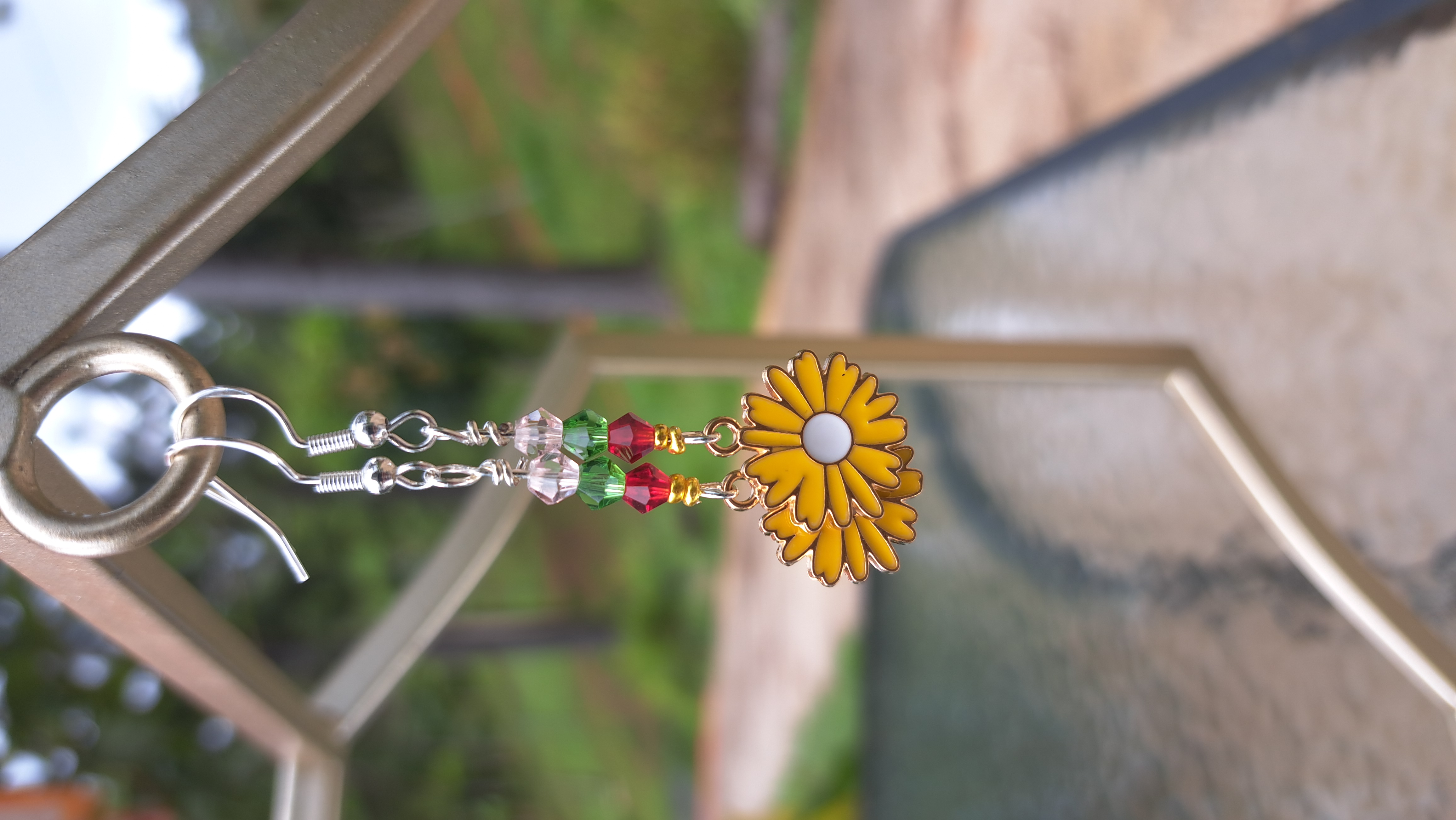 Daisy Flower Earrings