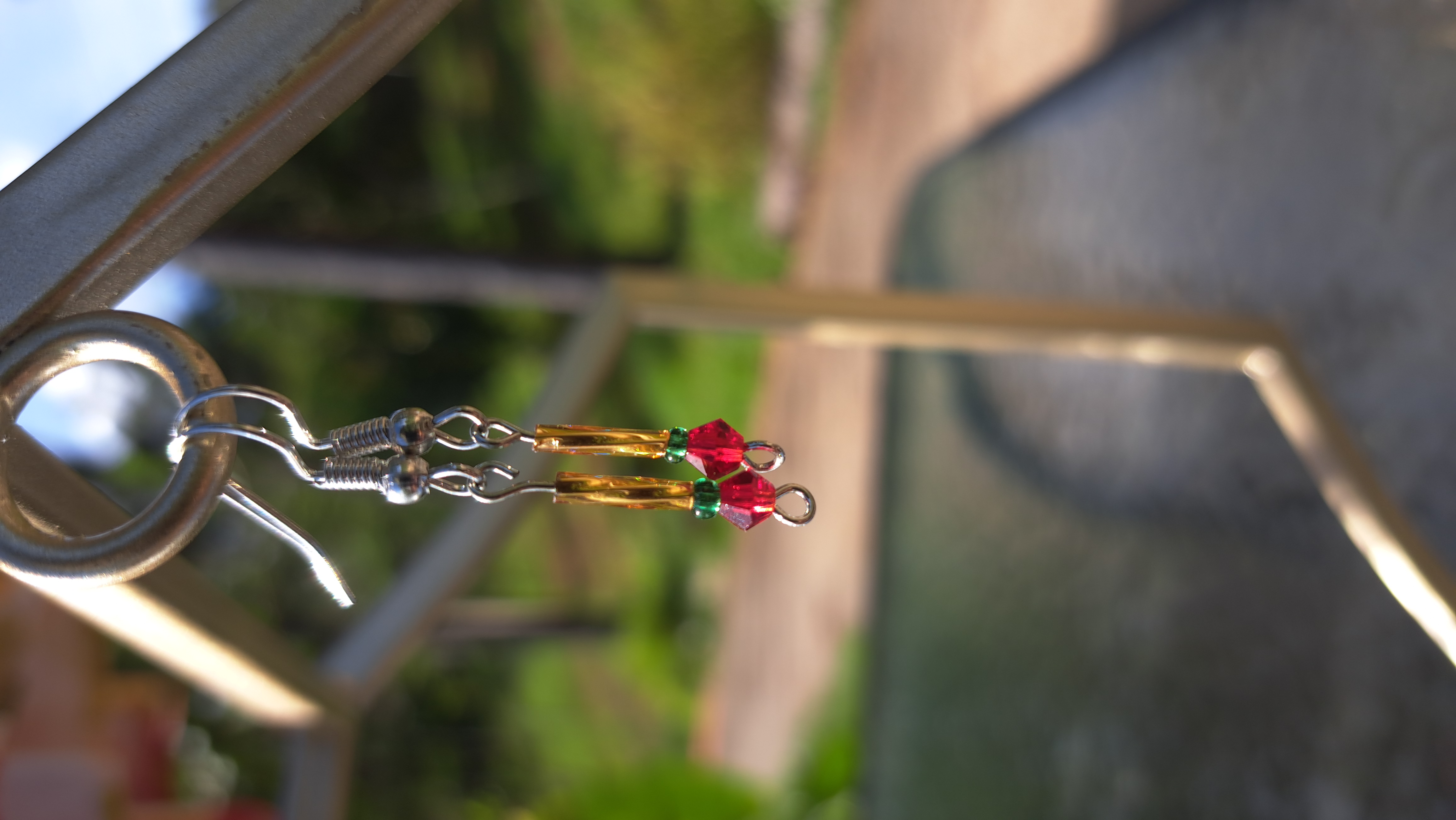 Handcrafted Beaded Earrings