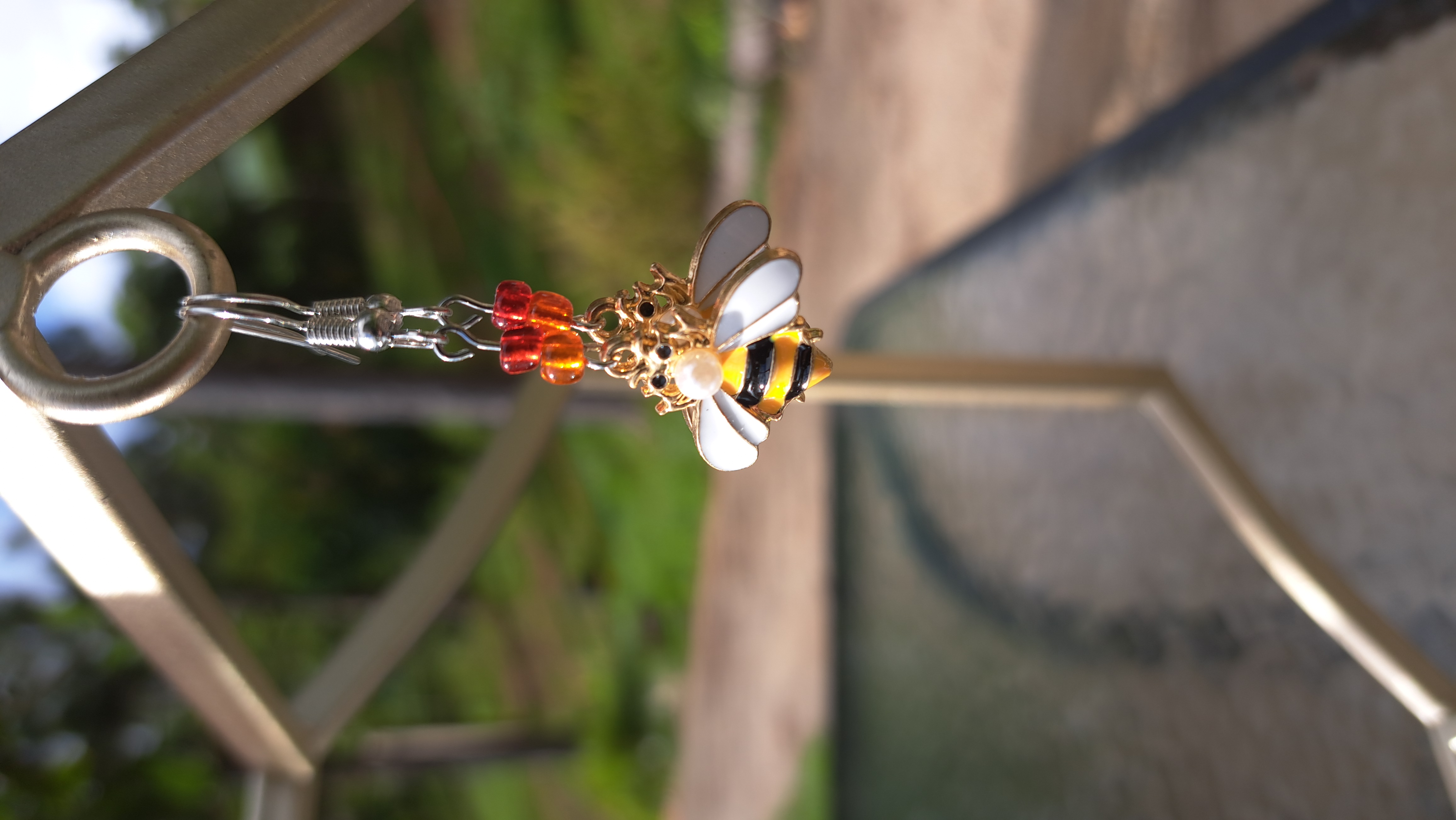Bee earrings