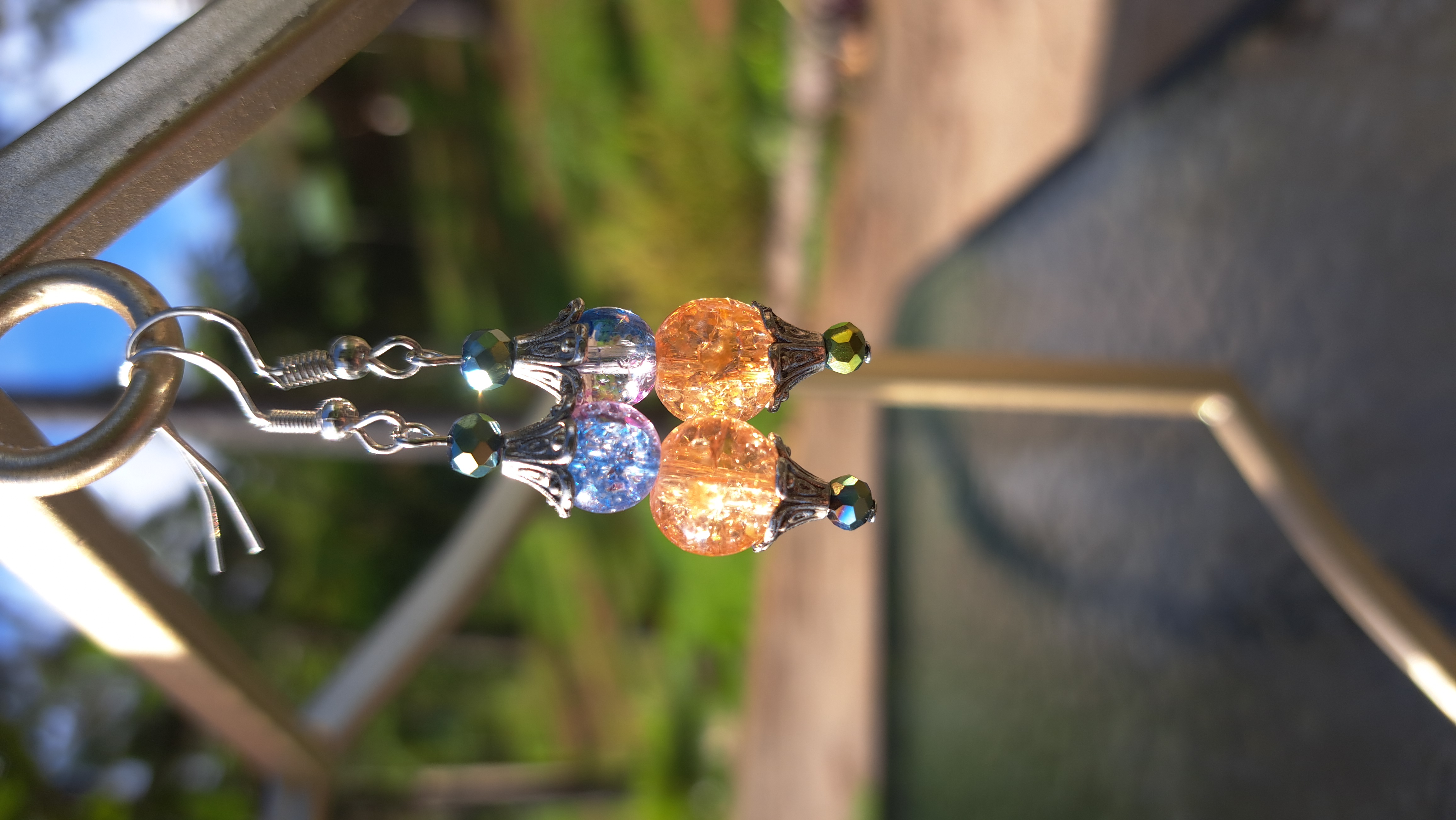 Elegant Beaded Earrings