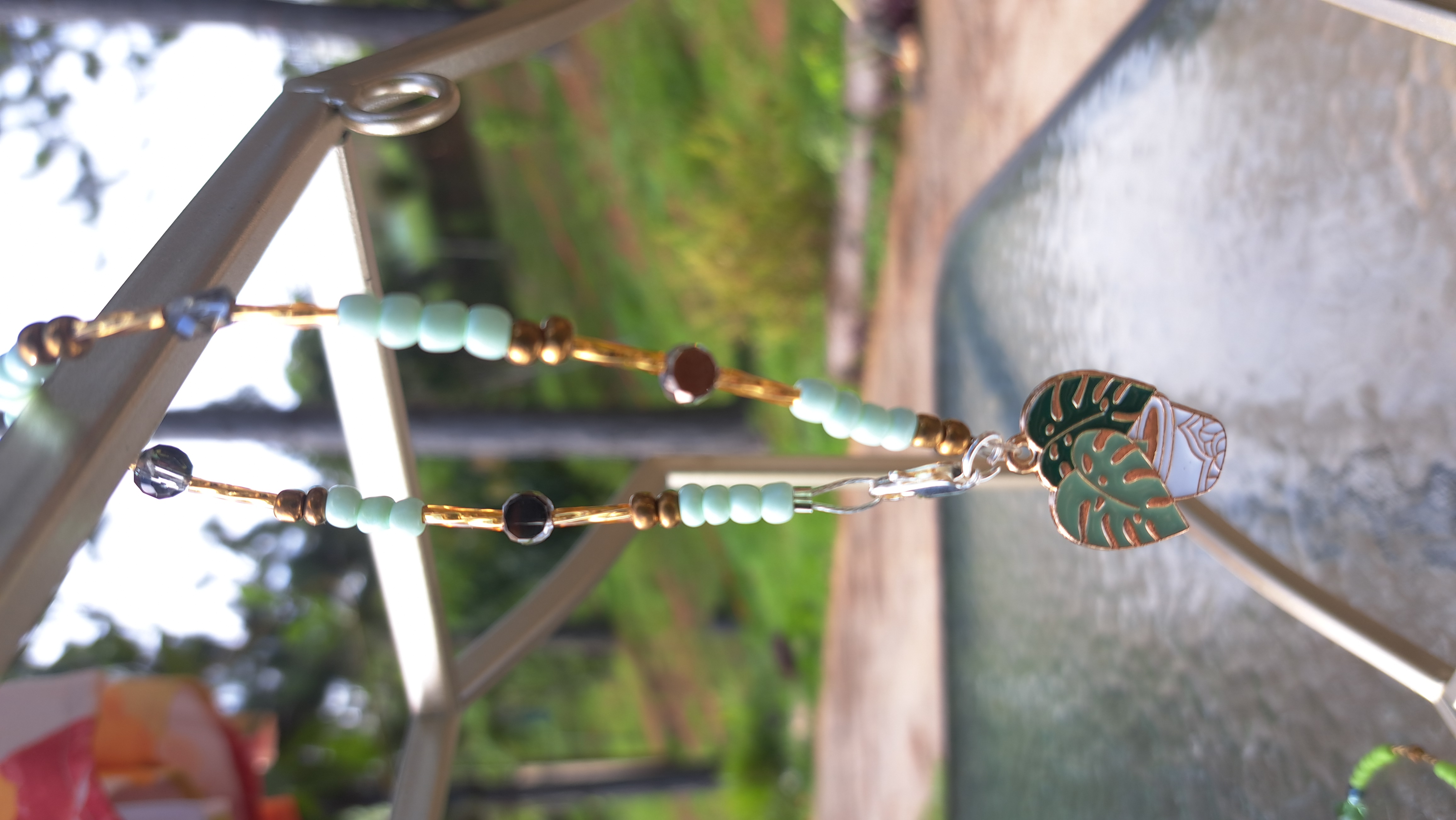 Handcrafted Beaded bracelets with charms