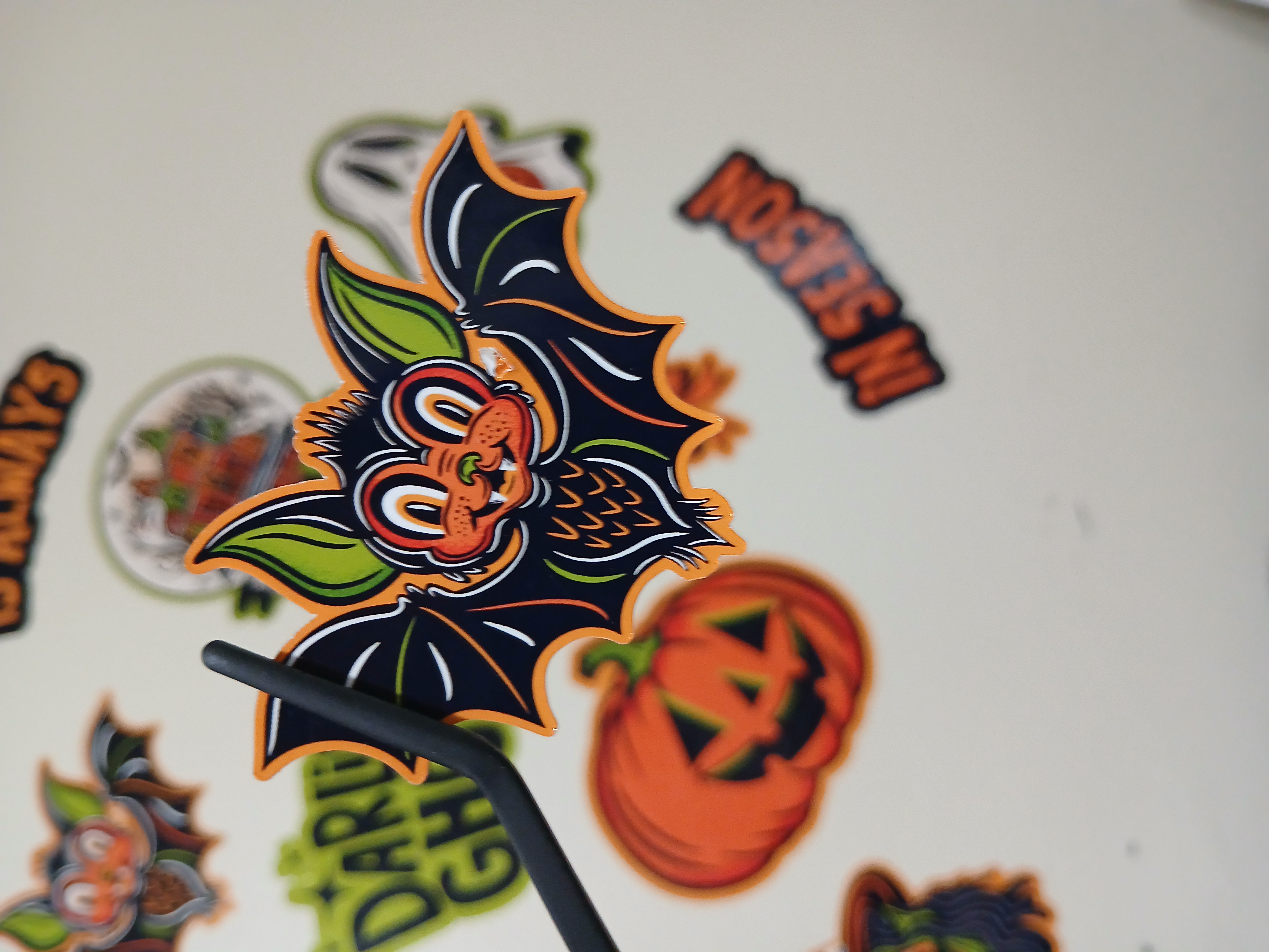 Spooky Season Cute Halloween Bat Vinyl Decal Sticker