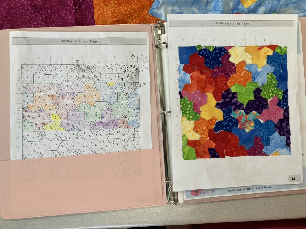 Shirt Puzzle Quilt, the Original "In Hot Water" version