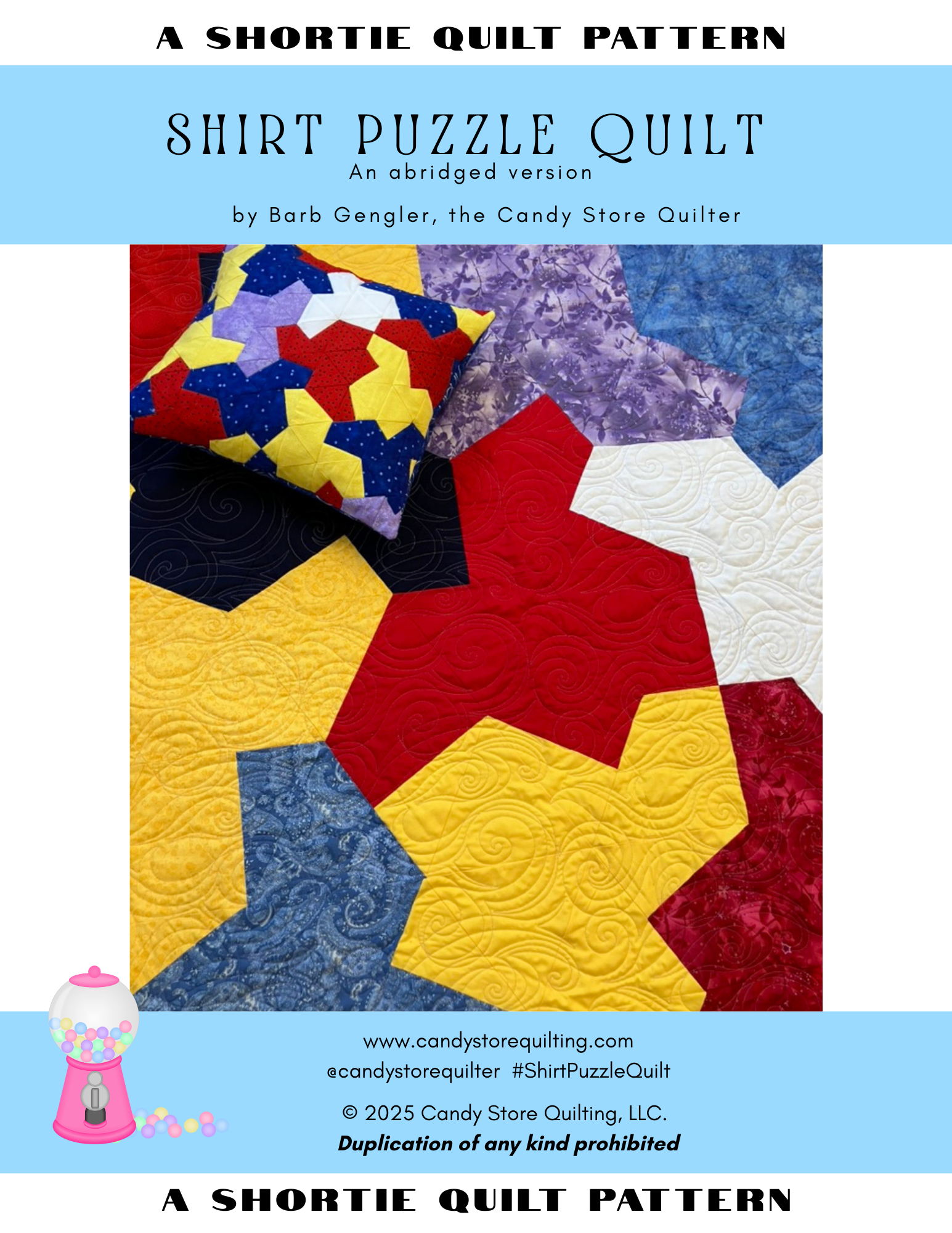 Shirt Puzzle Quilt—A Shortie Quilt Pattern