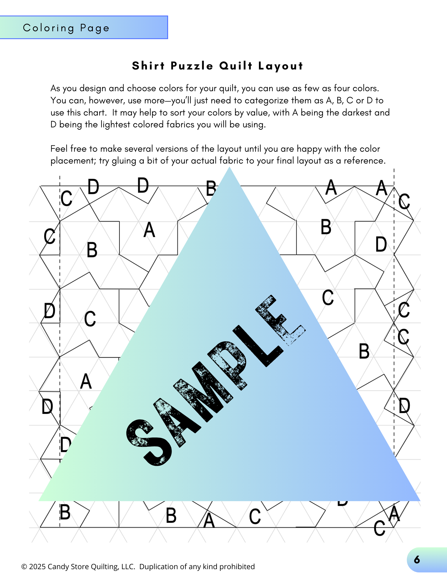 Shirt Puzzle Quilt—A Shortie Quilt Pattern