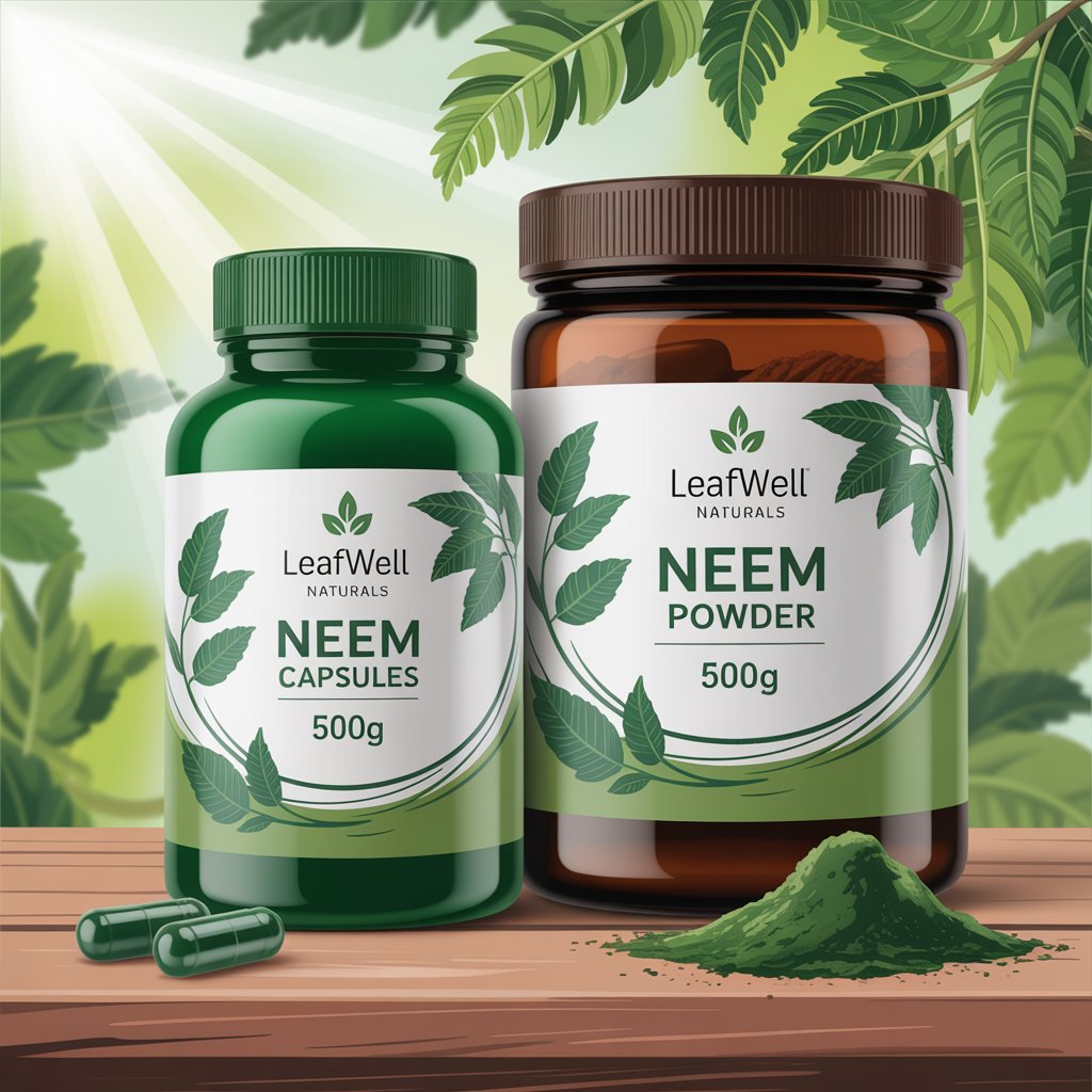 Neem Capsules and Powder