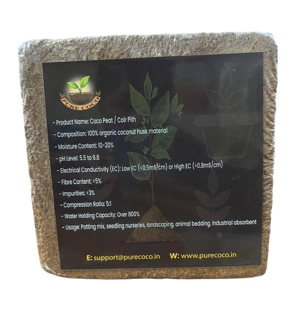 Premium Hybrid Coco Organic Coco Peat