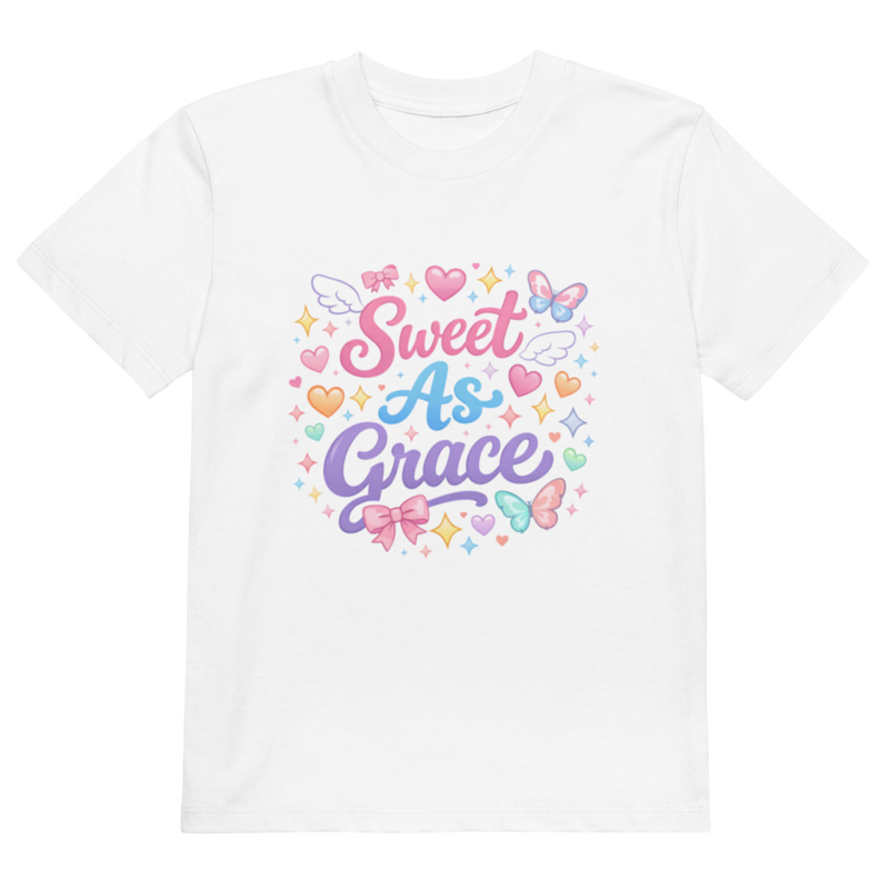 Sweet As Grace Kid's T-Shirt.