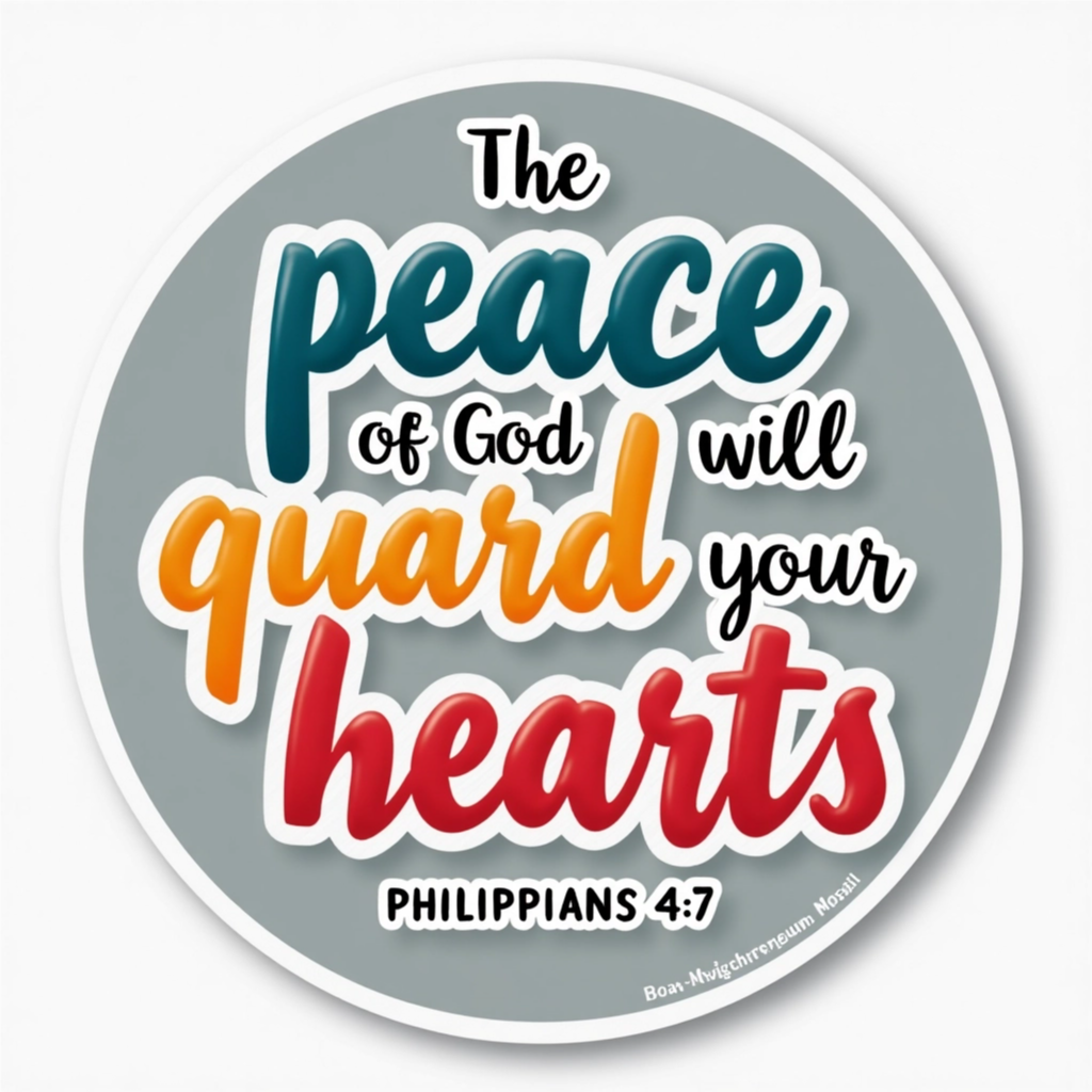 Inspirational Bible Verse Digital Printables Stickers.