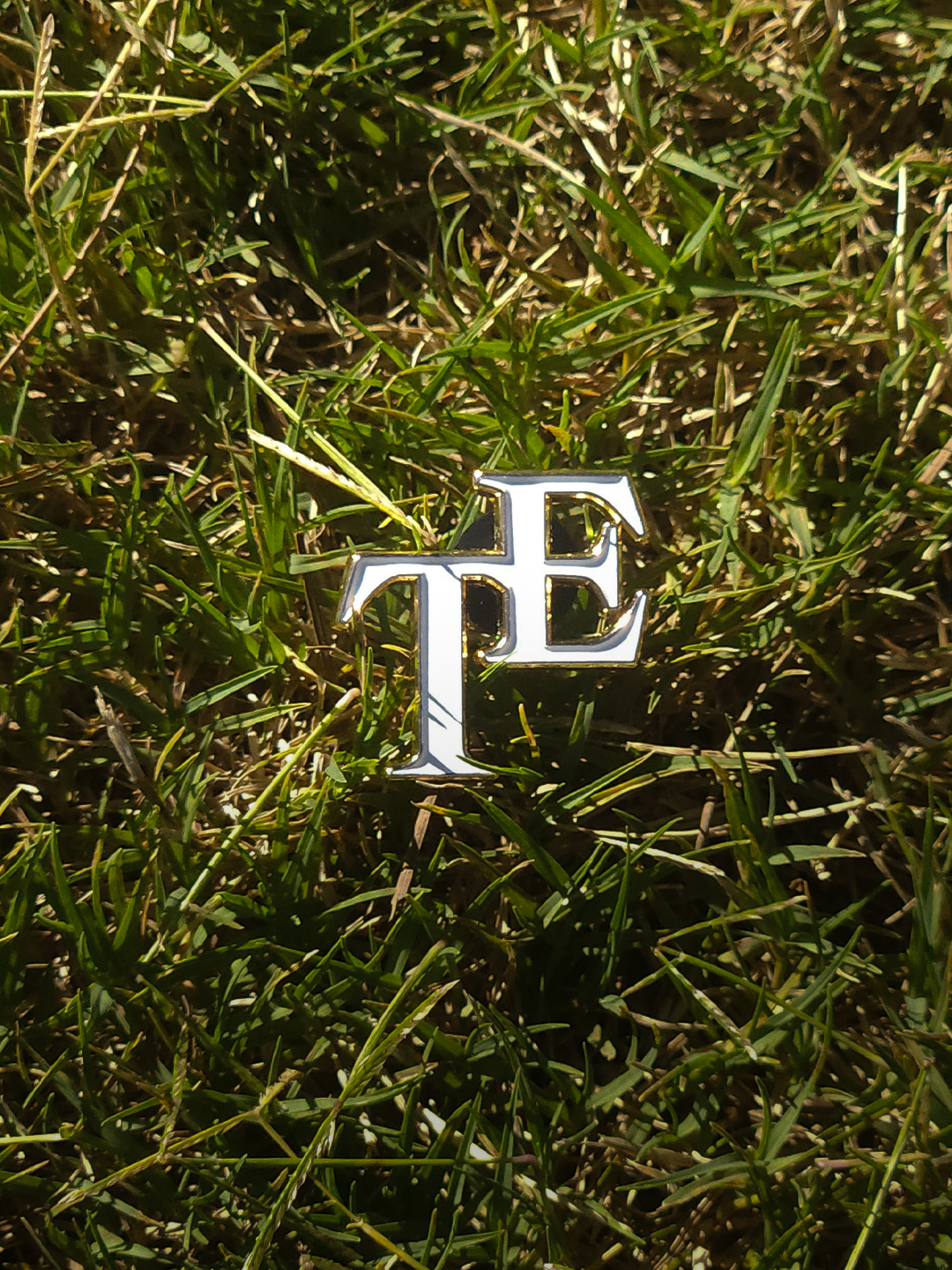 Tedious Eliminators | White Enamel Lapel Pins