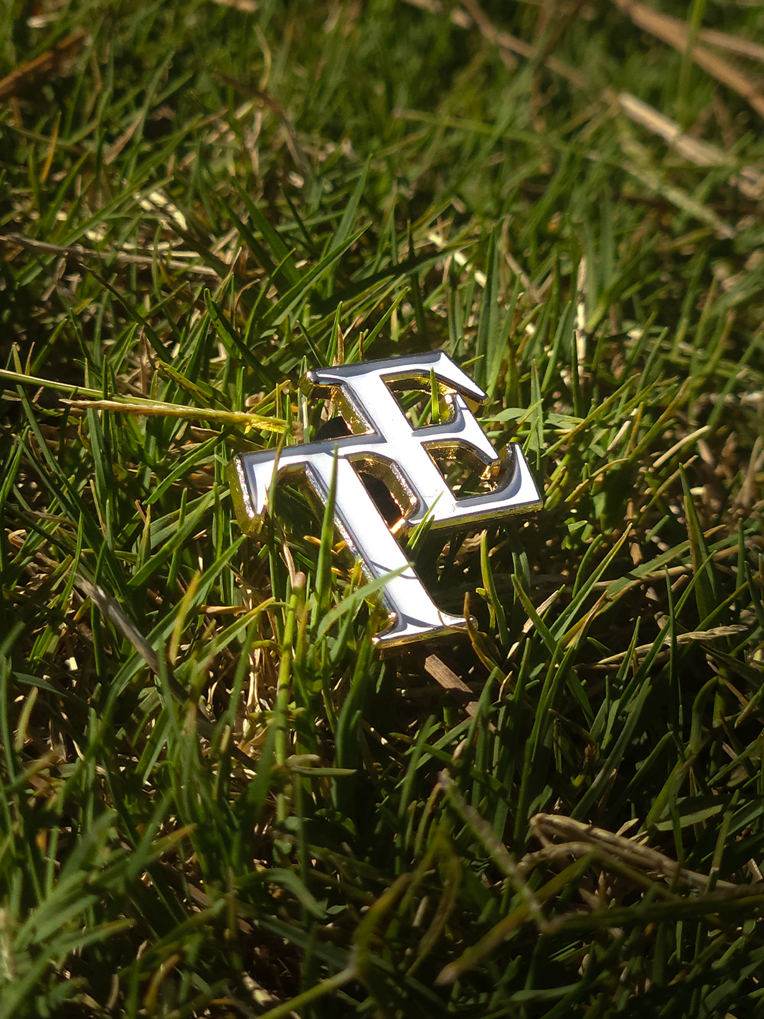 Tedious Eliminators | White Enamel Lapel Pins