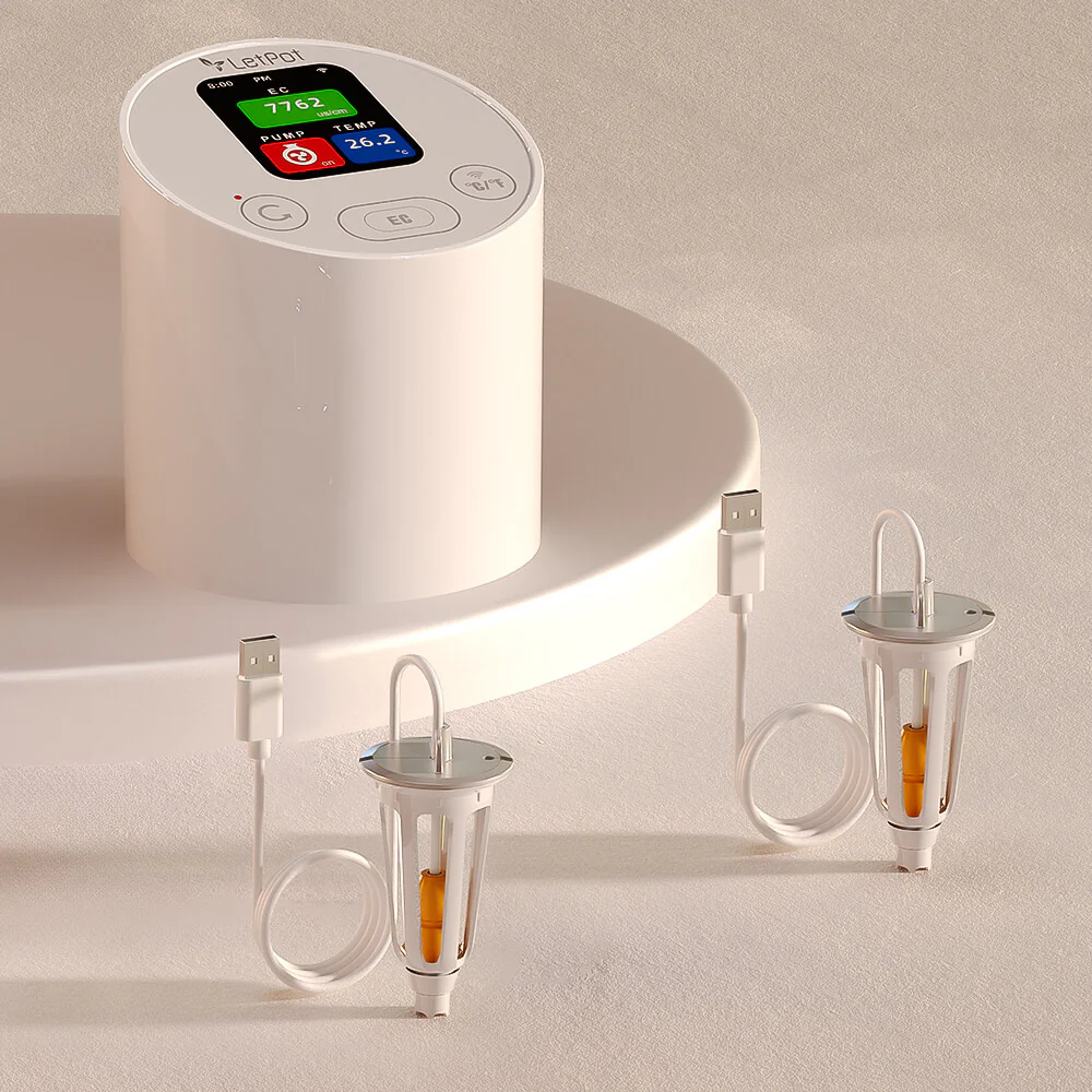 Smart Temperature & EC Meter for Hydroponic Systems