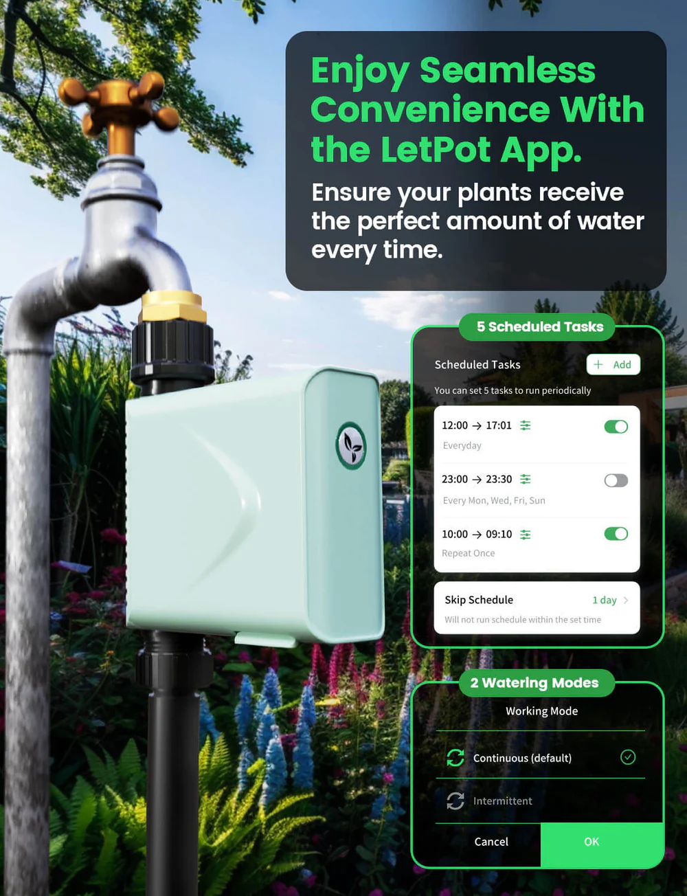 Solar Powered Smart Hose Timer 