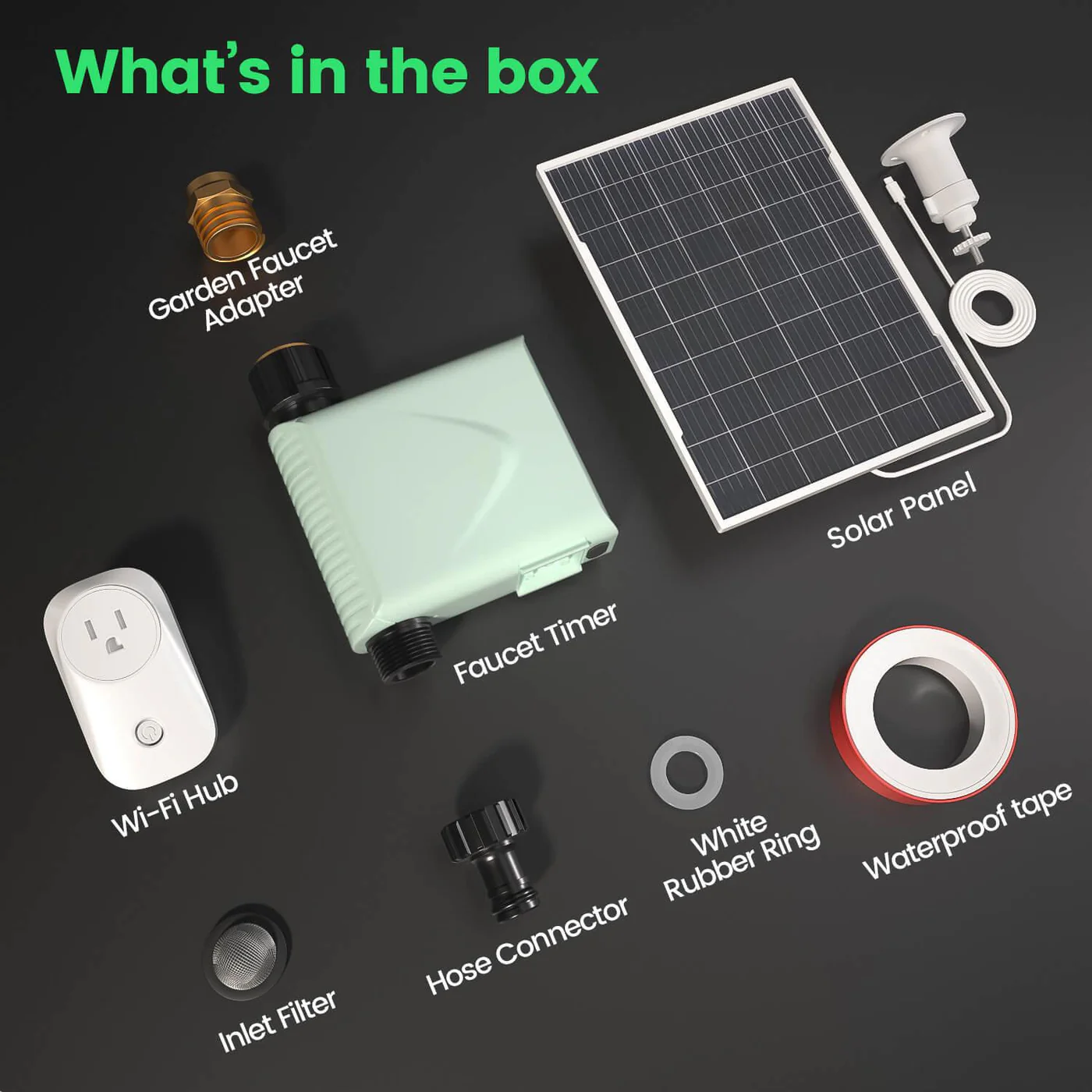 Solar Powered Smart Hose Timer 