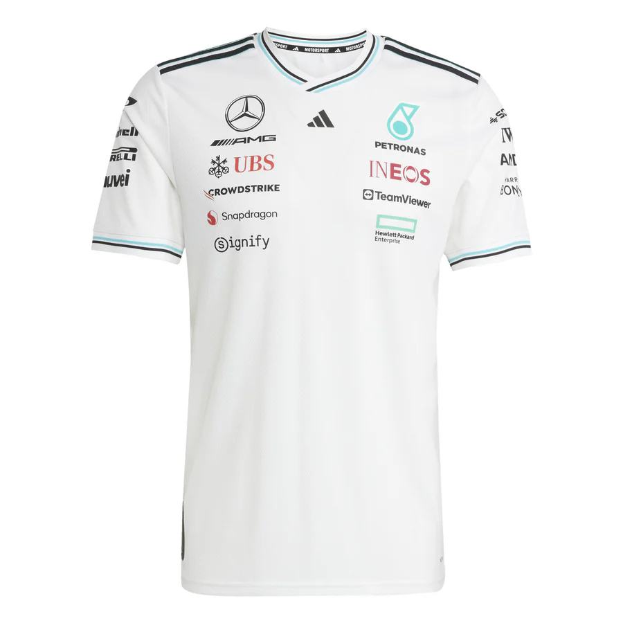 Playera Authentic Mercedes AMG Petronas Oficial 2025