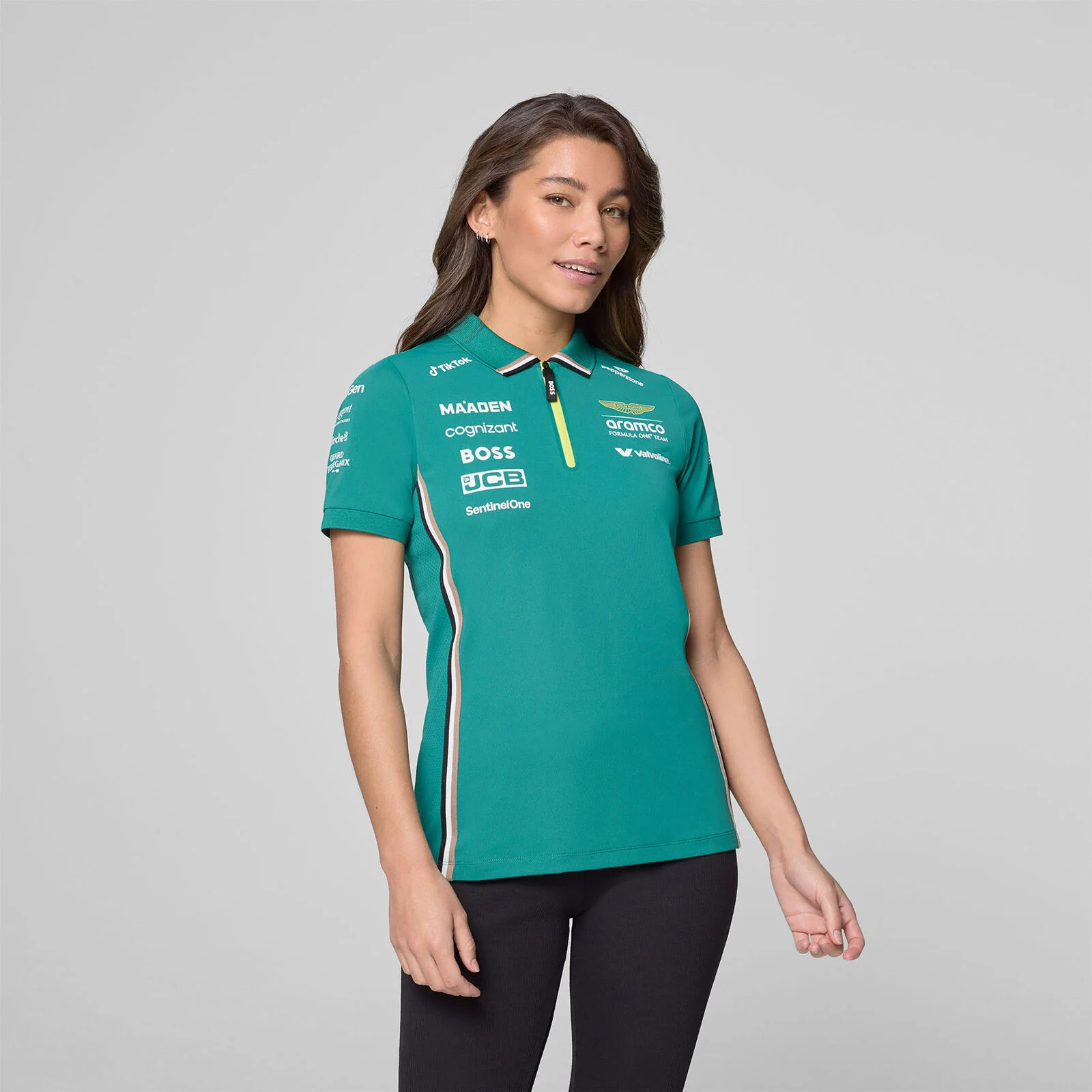 Camiseta Polo Mujer Aston Martin Oficial 2025