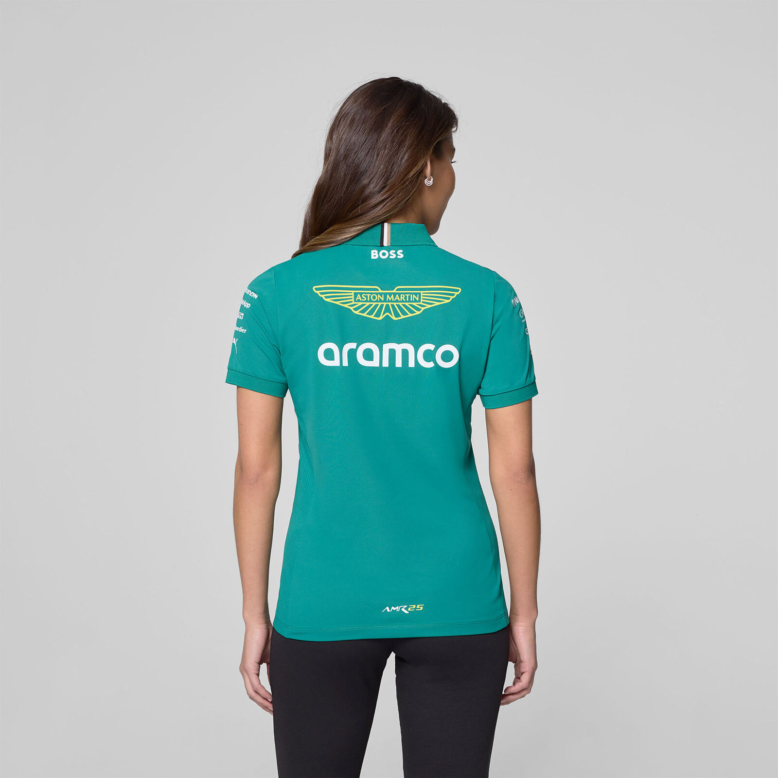 Camiseta Polo Mujer Aston Martin Oficial 2025