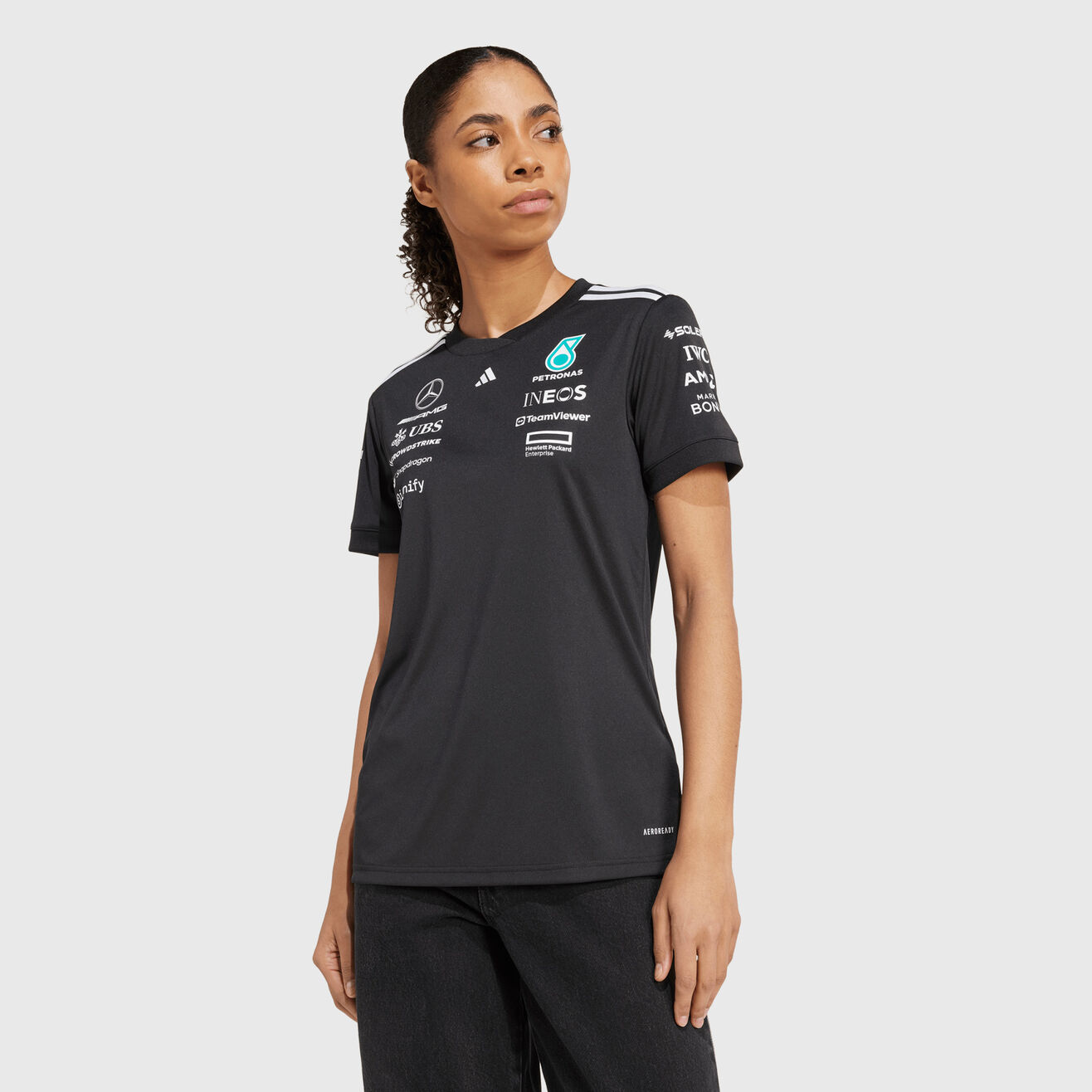 Playera Mujer Mercedes AMG Petronas Oficial 2025