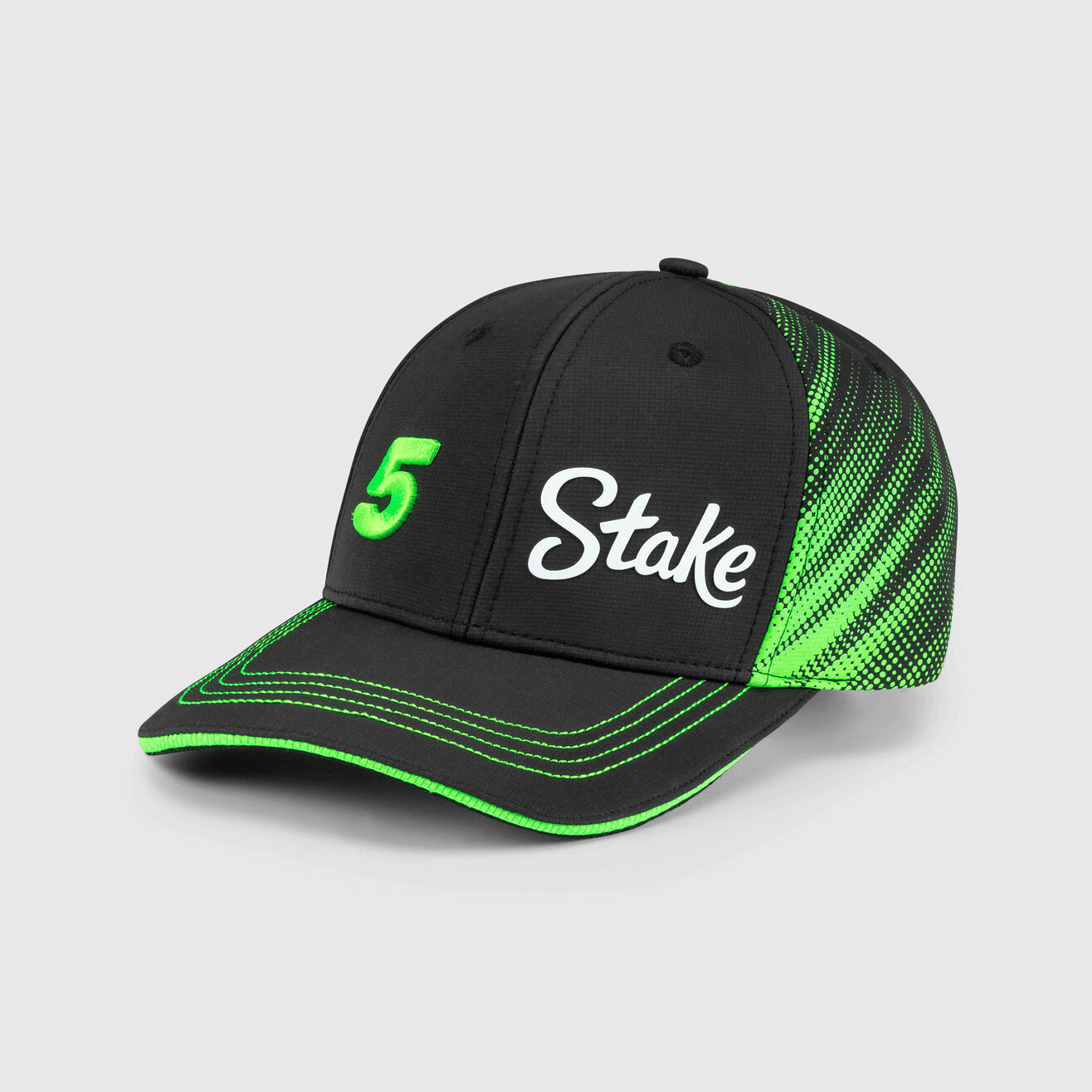 Gorra Gabriel Bortoleto Stake Kick Sauber F1 Team Oficial 2025