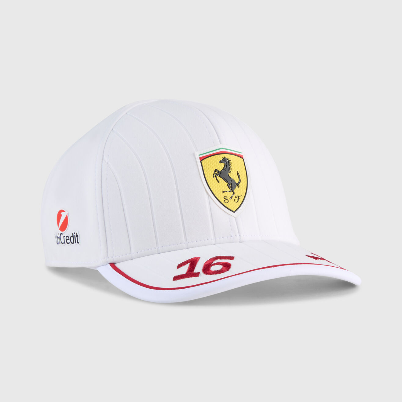 Gorra Ferrari Charles Leclerc Gp Miami Oficial 2025
