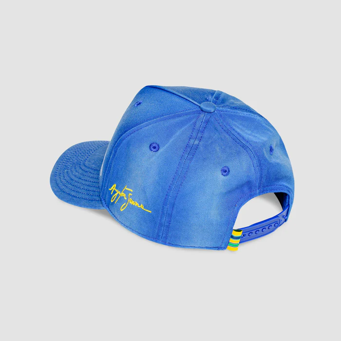 Gorra Ayrton Senna Nacional Vintage Wash Oficial 2025
