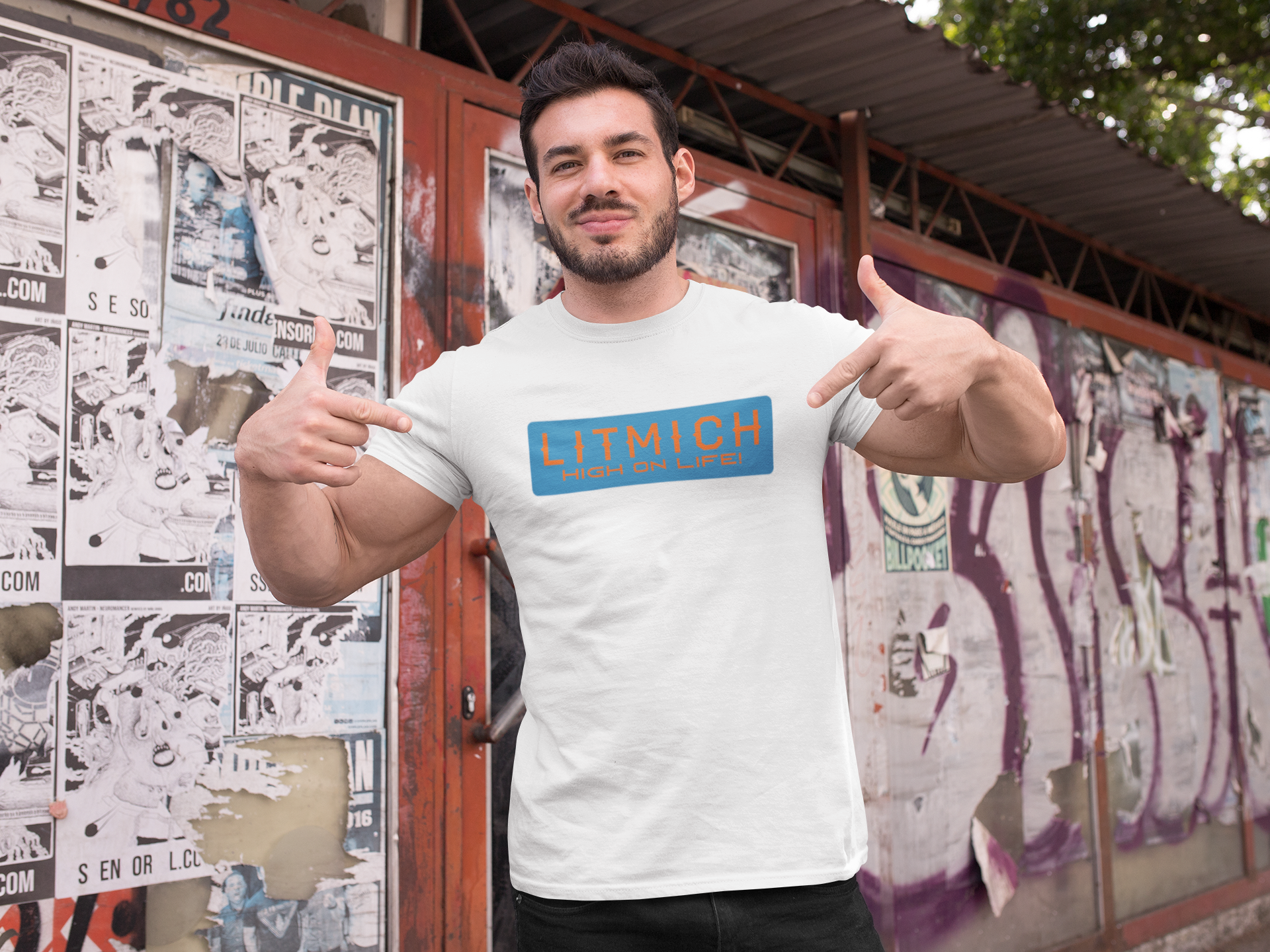 LITMICH  High On Life T-Shirt 