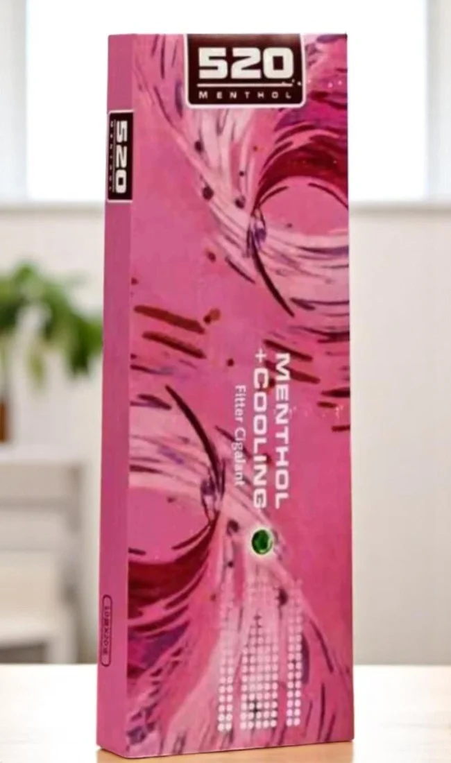 บุหรี่ 520 เมนทอล คูลลิ่ง