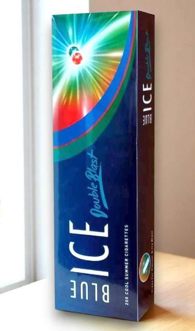 บุหรี่ BLUE ICE Double Blast
