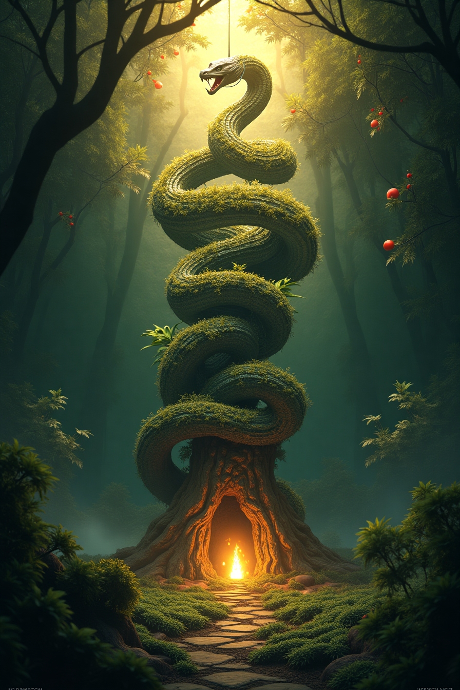 The Mystery of The Serpent in the Garden of Eden