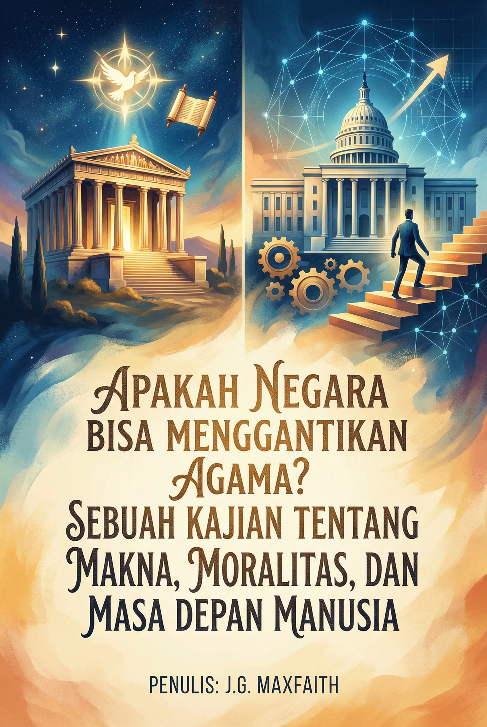 Apakah Negara Bisa Menggantikan Agama? Sebuah Kajian tentang Makna, Moralitas, dan Masa Depan Manusia