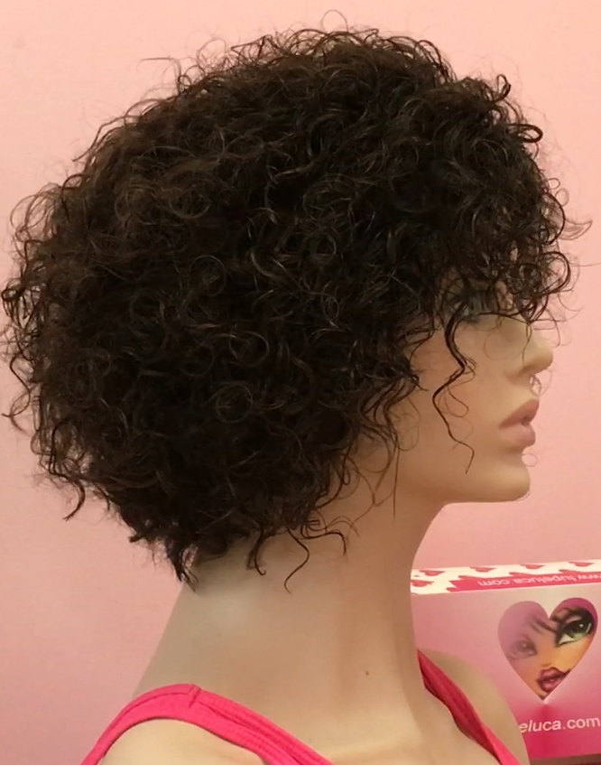 PELUCA DE PELO NATURAL RIZADO AINHOA COLOR 1