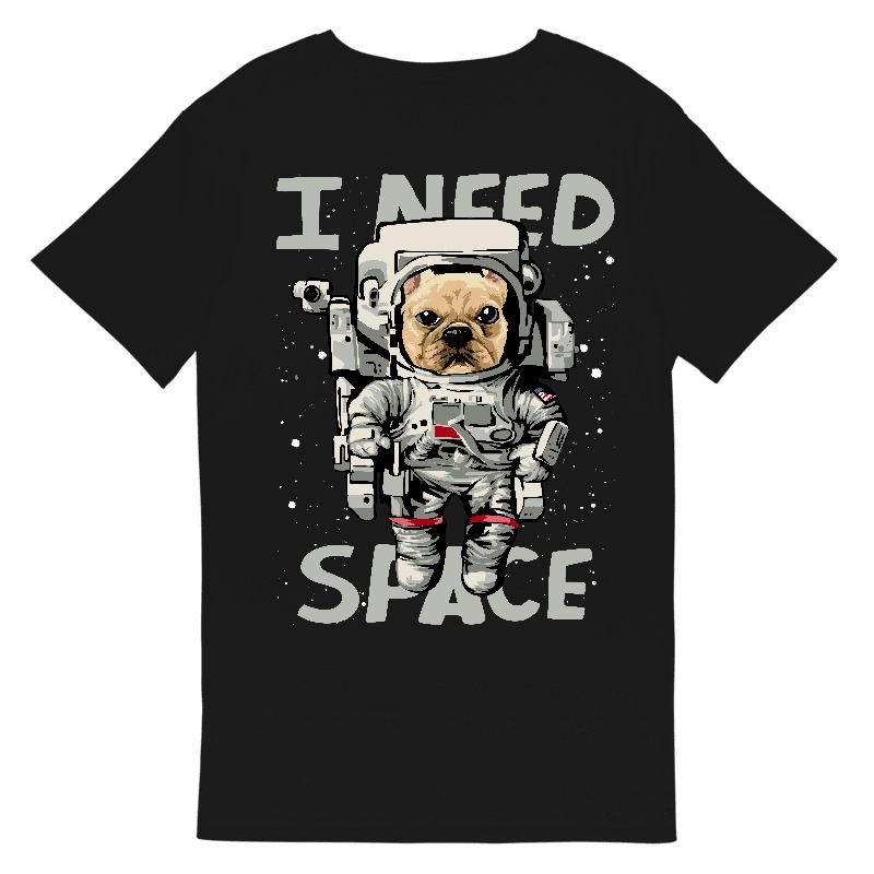 Space Dog | T-Shirt Homem