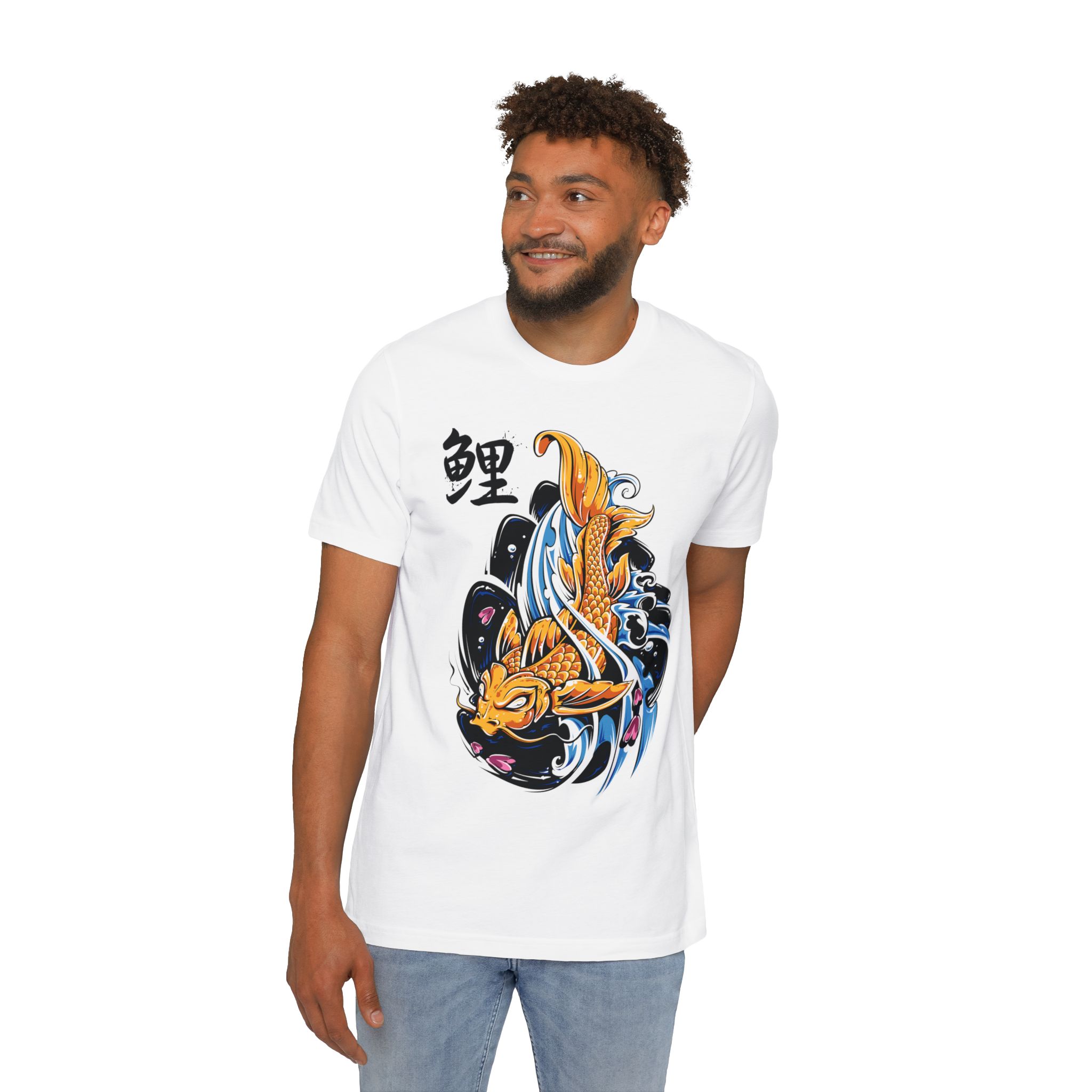 Koi Ousado | T-Shirt Homem