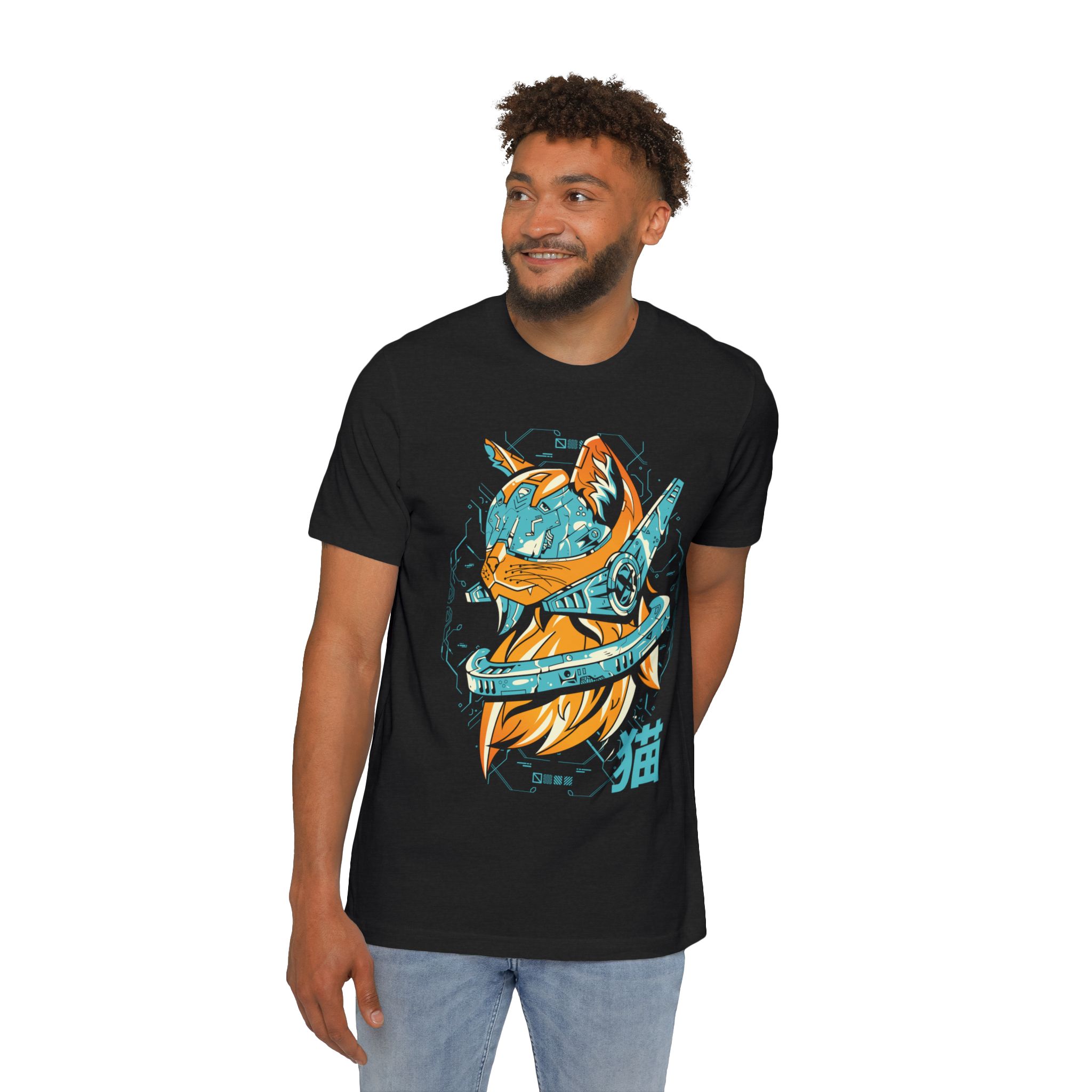 Gato Cibernético | T-Shirt Homem